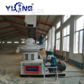 Prensa de pellets de madera YULONG XGJ560 que hace la máquina